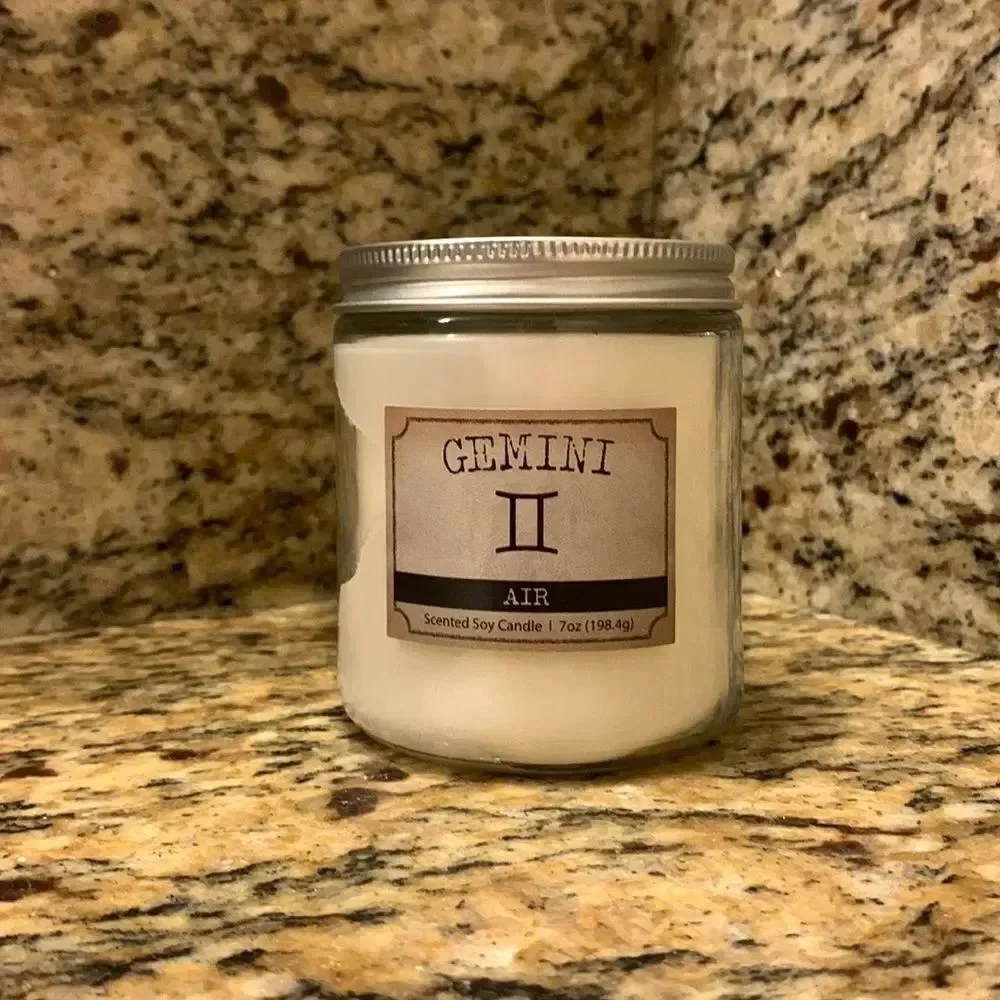 3for$20 NWT zodiac sign scented candle Gemini lilac breeze